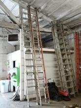 (1) Aluminum and (1) Fiberglass 16' Ladder Sections (North Spring Street - Blairsville)