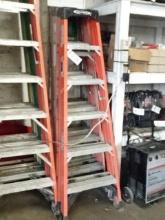 (3) 6' Fiberglass Step Ladders (North Spring Street - Blairsville)