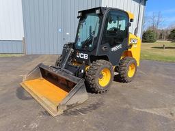 2016 JCB Model 260 Skid Steer Loader, s/n GE0260WVCG2428700, powered by JCB 4 cylinder diesel engine