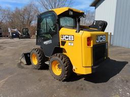 2016 JCB Model 260 Skid Steer Loader, s/n GE0260WVCG2428700, powered by JCB 4 cylinder diesel engine