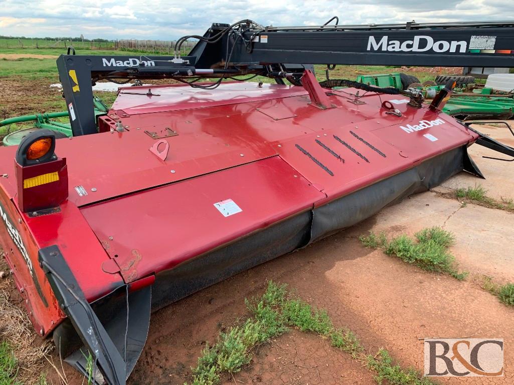 2011 MacDon R85 Rotary Disc Mower/Swather, Serial No. 213550