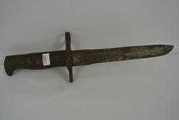 US Bayonet Bayonet Marked US Appears Thru Research To Have Been Shorten, Wooded Handles Poor Conditi