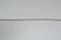 1/2 ctw diamond tennis bracelet 1/2 total carat weight. Diamond Tennis Bracelet. Set in Sterling Sil