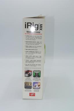 iRig Mobile Mixer for iPhone/iPod Touch/iPad iRig Mix Mobile Mixer for iPhone/iPod touch/iPad. DJ mi