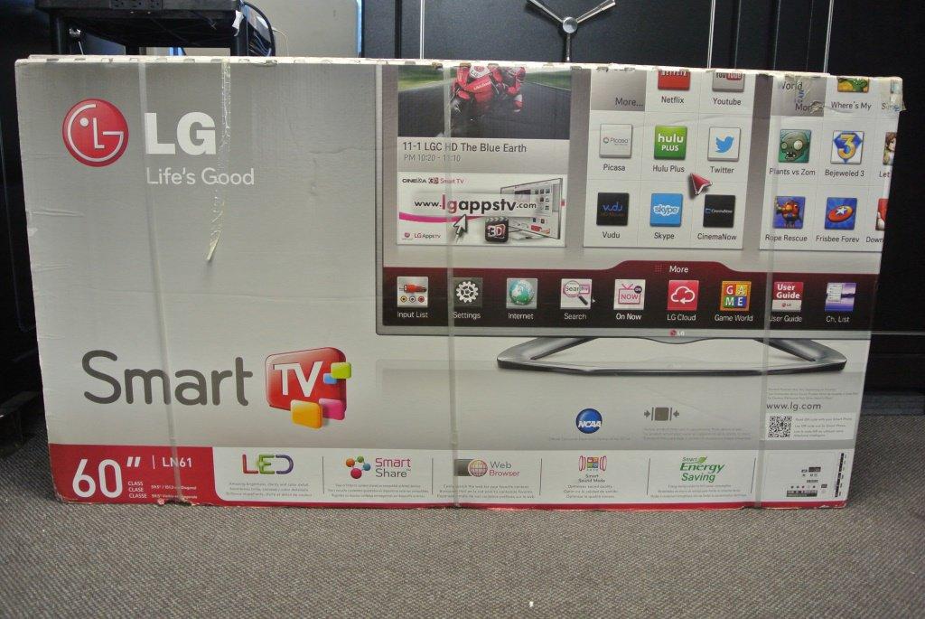 LG 60" Smart TV LG 60" LN61 Smart TV. Features include: LED, Smart Share, web browser, smart sound m