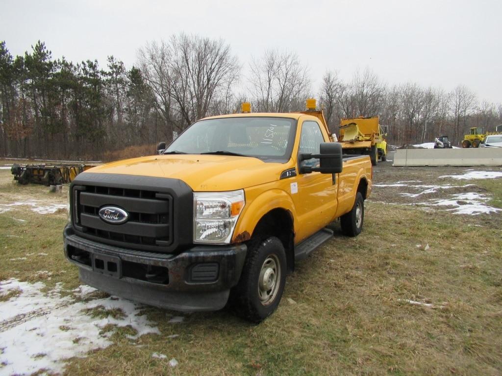 "11 Ford F250  Pickup YW 8 cyl AT PB PS R AC VIN: 1FTBF2B62BEC82622; Defects: Body Damage; Brakes; S