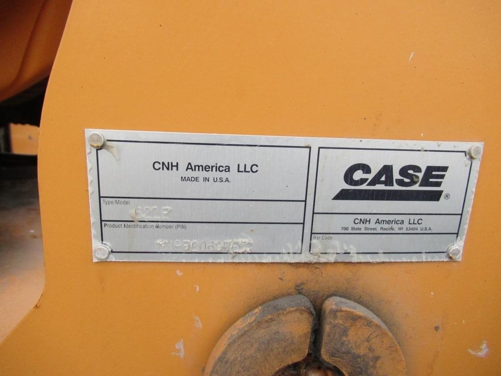 09 Case 621E Loader YW 6 cyl Diesel (Hours: 2174) Defects: Rust; Transmission; StateID: 097047; SN: