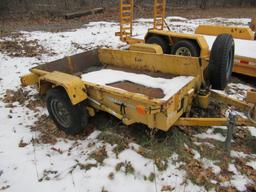 84 Magline F2H608 Trailer YW Defects: Body Damage; Hydraulic leak; Pump dry rotted; StateID: 848937;