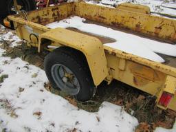 84 Magline F2H608 Trailer YW Defects: Body Damage; Hydraulic leak; Pump dry rotted; StateID: 848937;