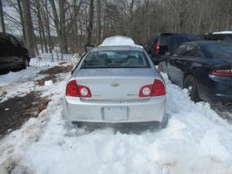 "09 Chevrolet Malibu  4DSD SL 6 cyl  Started with Jump on 2/26/21 AT PB PS