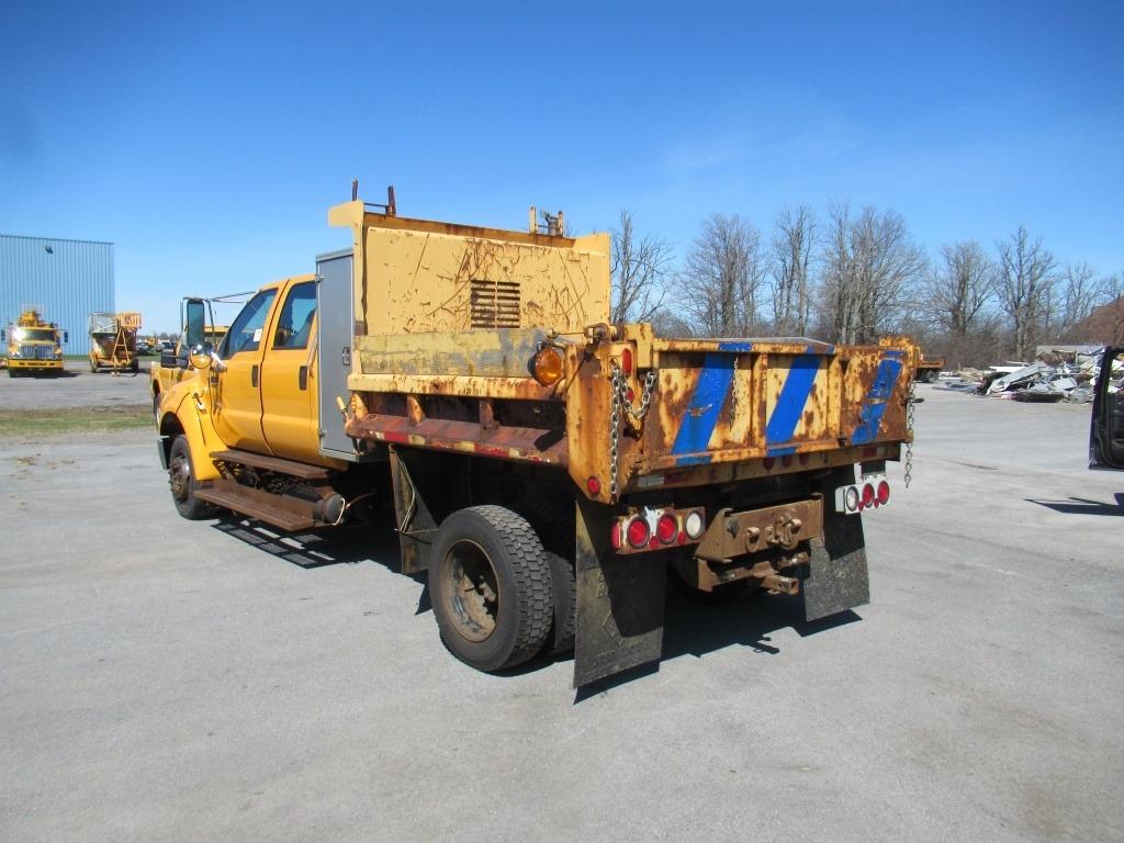 07 Ford F650  Dump YW 6 cyl  Diesel; Started with Jump on 4/8/21 PB PS R AC VIN: 3FRWW65A97V488706; 