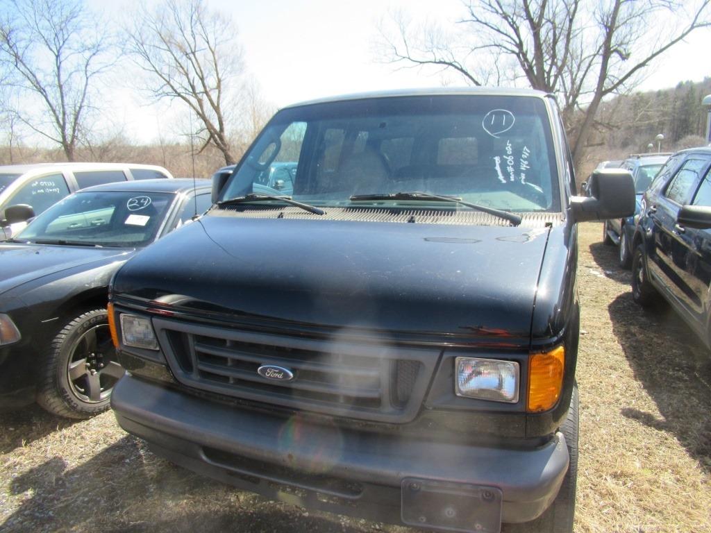 06 Ford E350  Van BK 10 cyl  Started with Jump on 3/22/21 AT PB PS R AC PW VIN: 1FBNE31S36HA07340; D