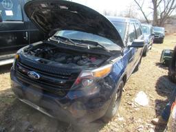 14 Ford Explorer  Subn BL 6 cyl  4X4; Started with Jump on 3/22/21 AT PB PS R AC PW VIN: 1FM5K8AR3EG