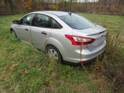 14 Ford Focus  4DSD GY 4 cyl  Did not Start on 12/20/2020 AT PB PS R AC PW