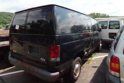 04 Ford E250  Van BK 8 cyl  Start w Jump 8/30 AT PB PS R VIN: 1FTNE24L24HB07730; Defects: Body Damag