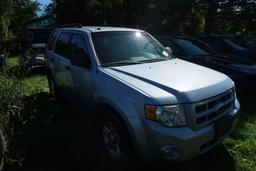 09 Ford Escape  Subn BL 4 cyl  Hybrid; Started w Jump 9/6/21 AT PB PS R AC PW VIN: 1FMCU593X9KA42460