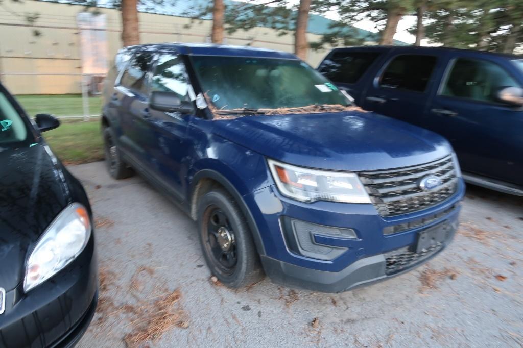 16 Ford Explorer  Subn BL 6 cyl  4X4; Did not Start 9/8/21 AT PB PS R AC PW VIN: 1FM5K8AT0GGC07704; 