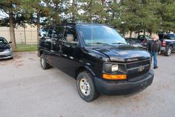 10 Chevrolet G3500 Express  Van BK 8 cyl  Started w Jump on 9/8/21 AT PB PS R AC PW VIN: 1GC2GTBA2A1