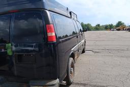 08 Chevrolet G3500 Express  Van BL 8 cyl  Started w Jump on 9/14/21 PB PS R