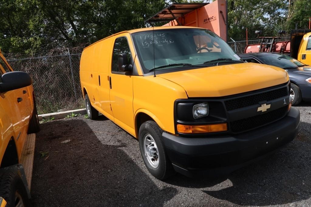 17 Chevrolet G2500 Express  Van YW 8 cyl  Did not Start on 9/21/21 AT PS AC VIN: 1GCWGBFG5H1180636;