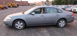 07 Chevrolet Impala  4DSD GY 6 cyl  Started on 9/21/21 AT PB PS R AC PW VIN: 2G1WB58K579283172; Defe