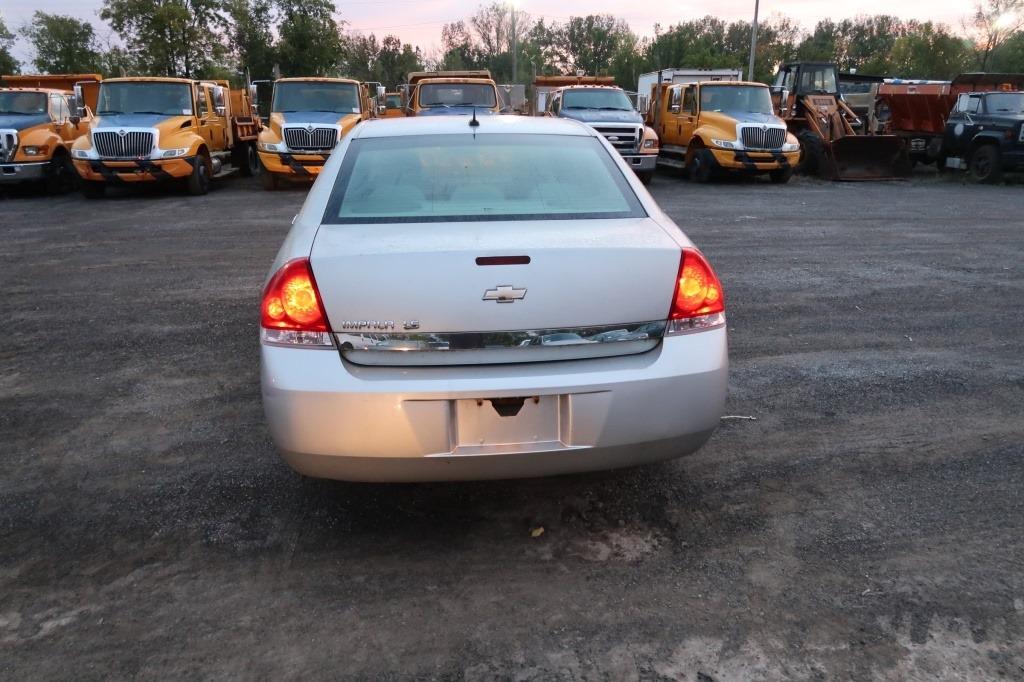 06 Chevrolet Impala  4DSD GY 6 cyl  Started on 9/21/21 AT PB PS R AC PW VIN: 2G1WB58K269343598; Defe