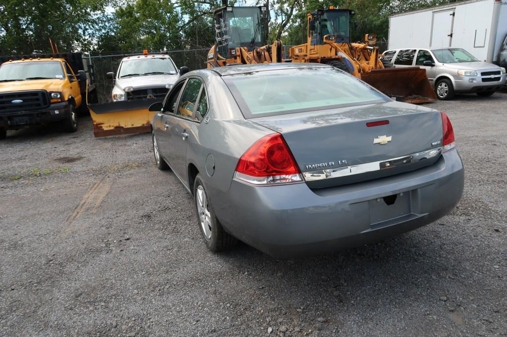 08 Chevrolet Impala  4DSD GY 6 cyl  Started on 9/21/21 AT PB PS R AC PW VIN: 2G1WB58KX81210329;; Sta