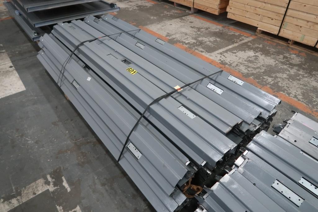 Pallet of Grey Metallic Door Frames - 84 1/2" Sides