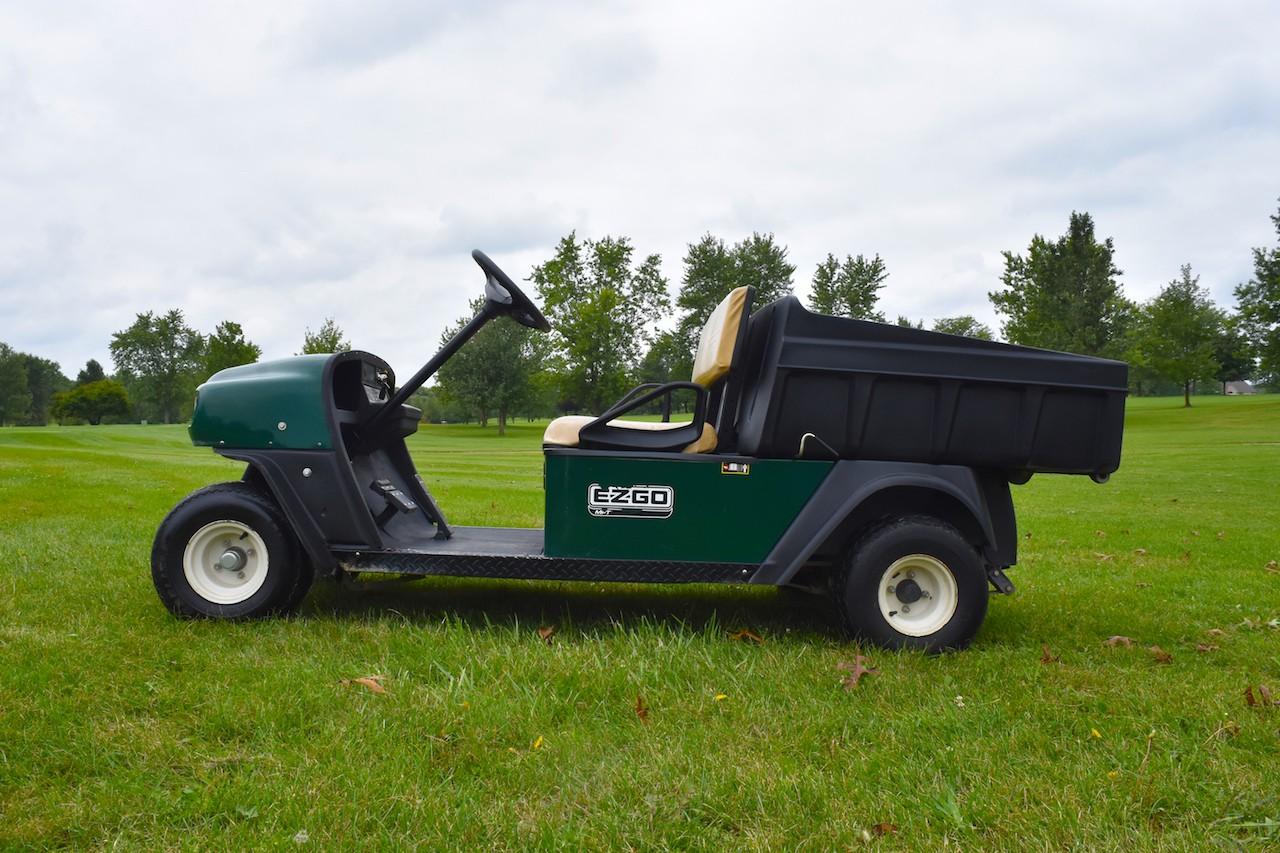 Electric E-Z-GO MPT Utility Cart