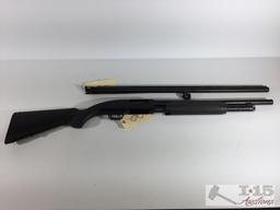 Mossberg 500 Shotgun 12 Gauge, 2 barrells, 18 1/2" barrell and 28" barrell