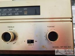 Bogen AM FM Receiver Model RP-100 BM