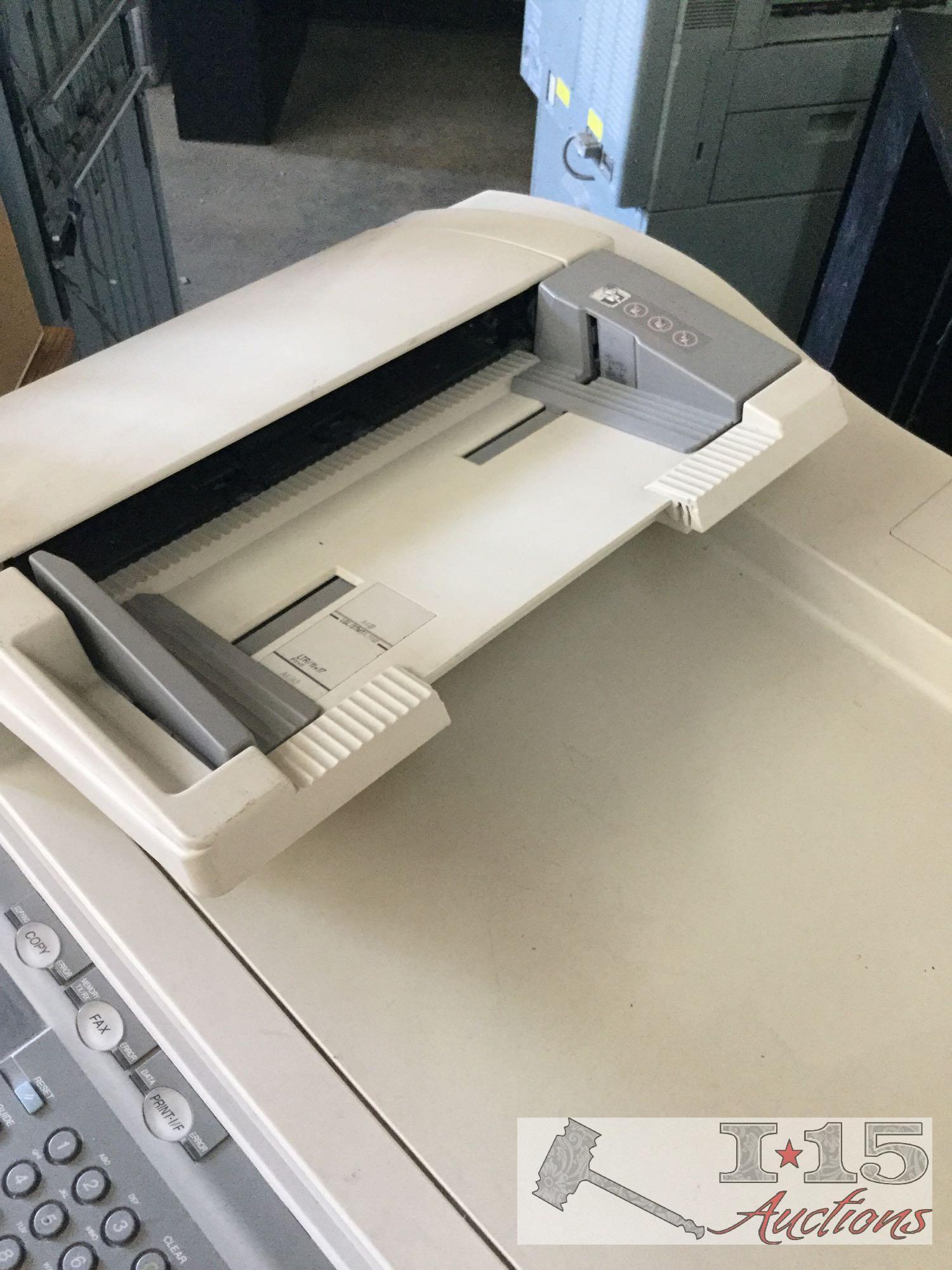 Large working Canon print, copy and fax machine
