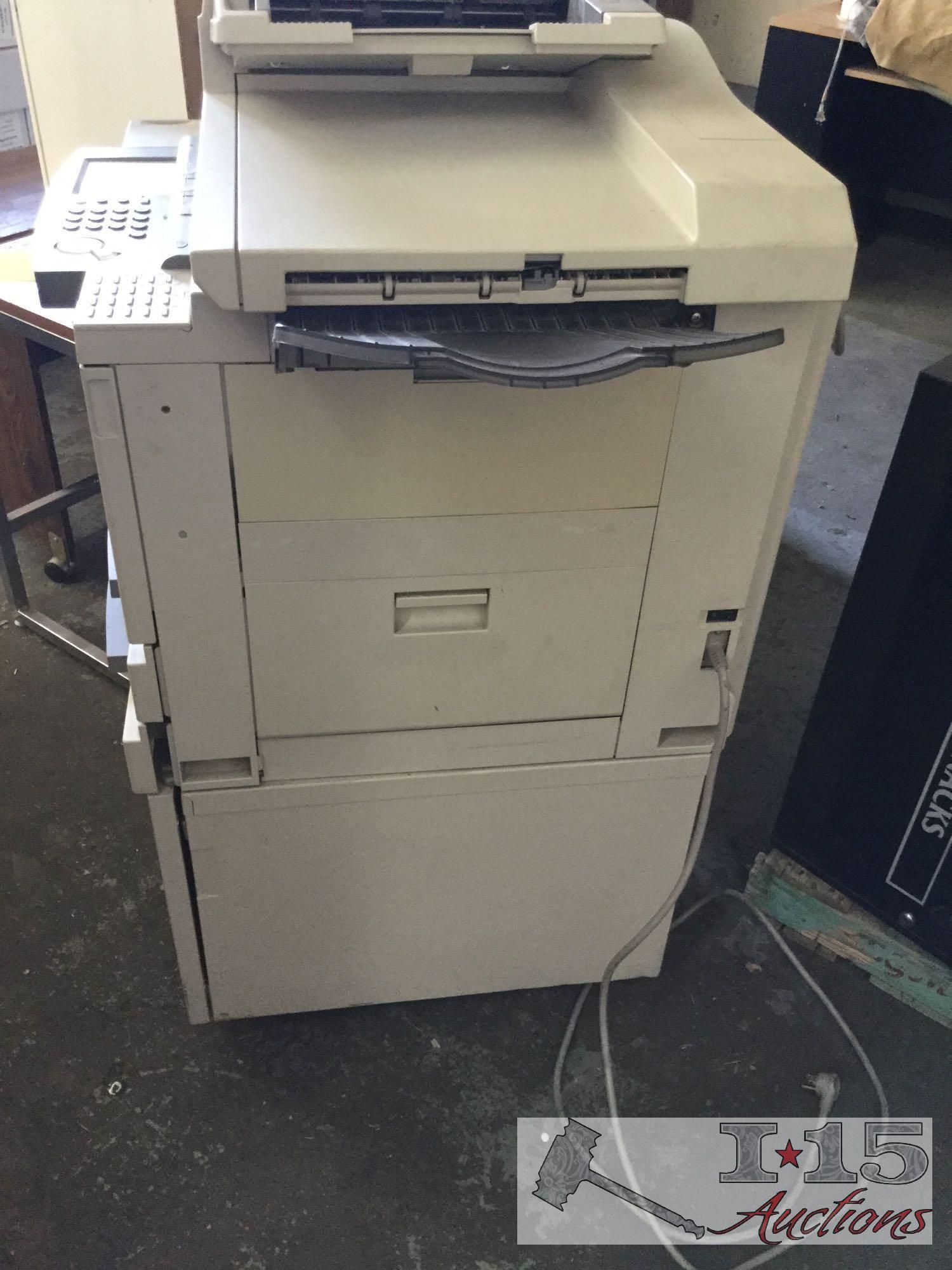 Large working Canon print, copy and fax machine