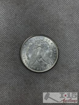 1887 Morgan Silver Dollar