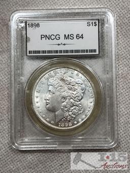 1898 Morgan Silver Dollar