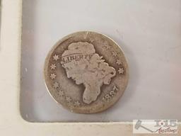 1837 and 1830 Liberty Silver Nickels