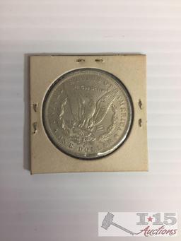 1883- O Morgan Silver Dollar