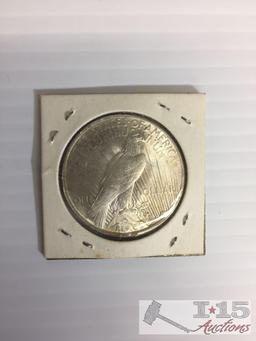 1922 Peace Silver Dollar