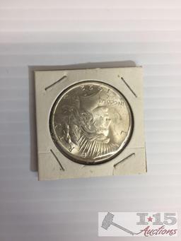 1922 Peace Silver Dollar