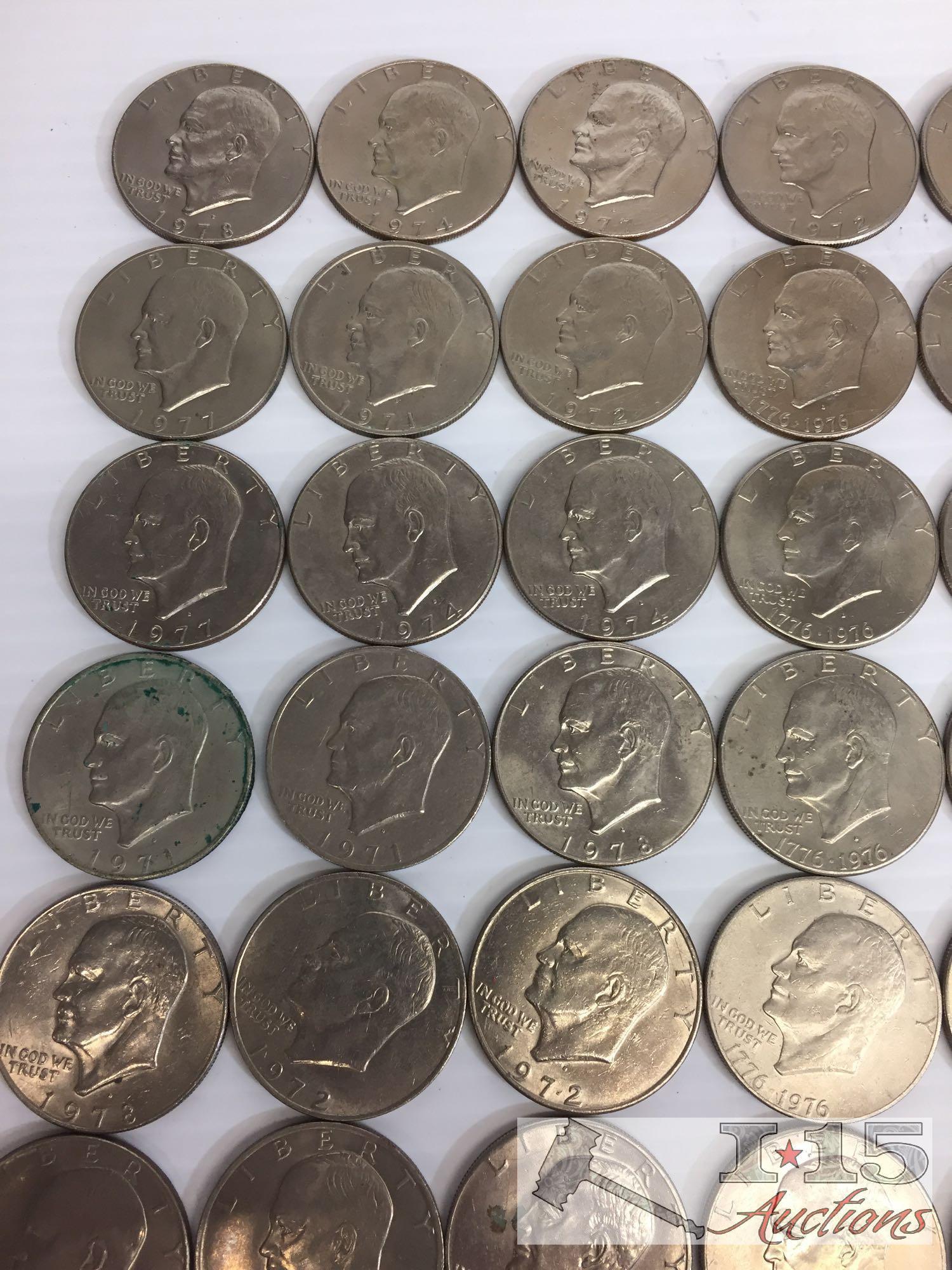 Eisenhower One Dollar Coins