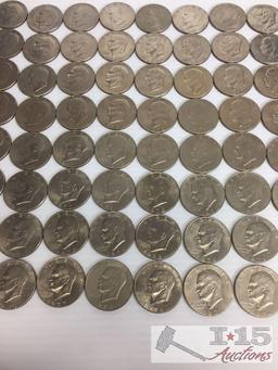 Eisenhower One Dollar Coins