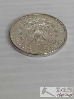 1887 Morgan Silver Dollar