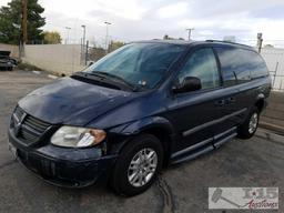 2007 ADA Dodge Grand Caravan with current smog