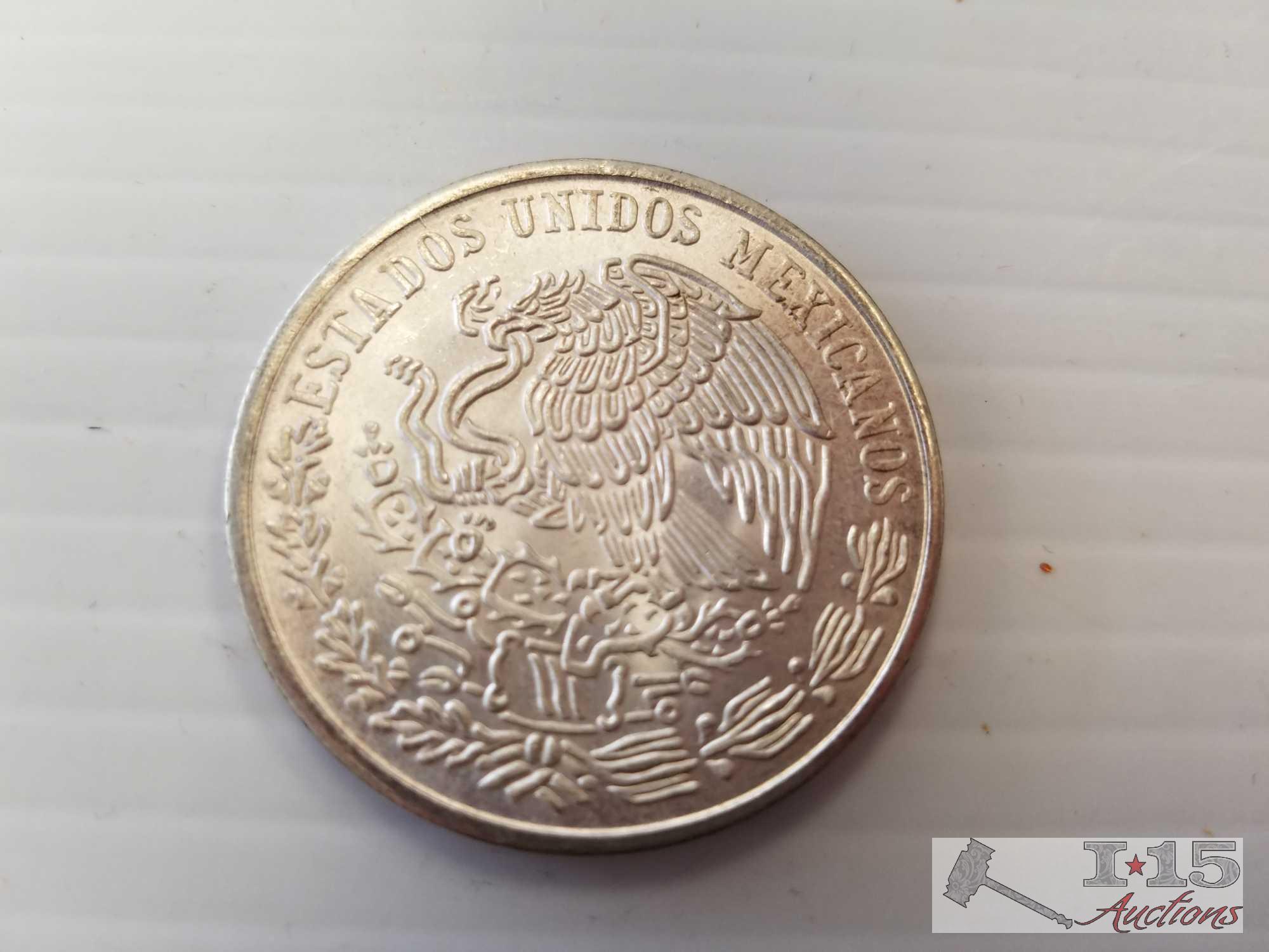 Mexican coin collection - some silver