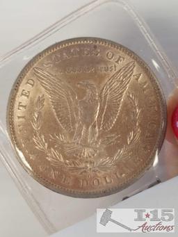 1884 O Liberty silver dollar