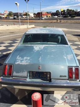 1978 Oldsmobile Cutlass With current smog