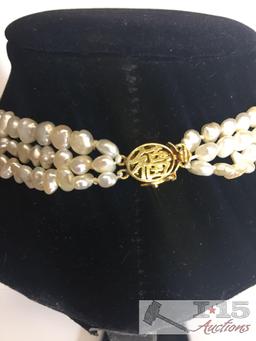 14k Freshwater Pearls