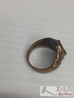 Mens Class Ring Sz 10