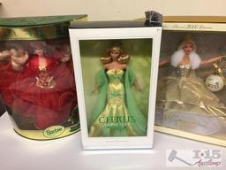 3 Collectable Barbies