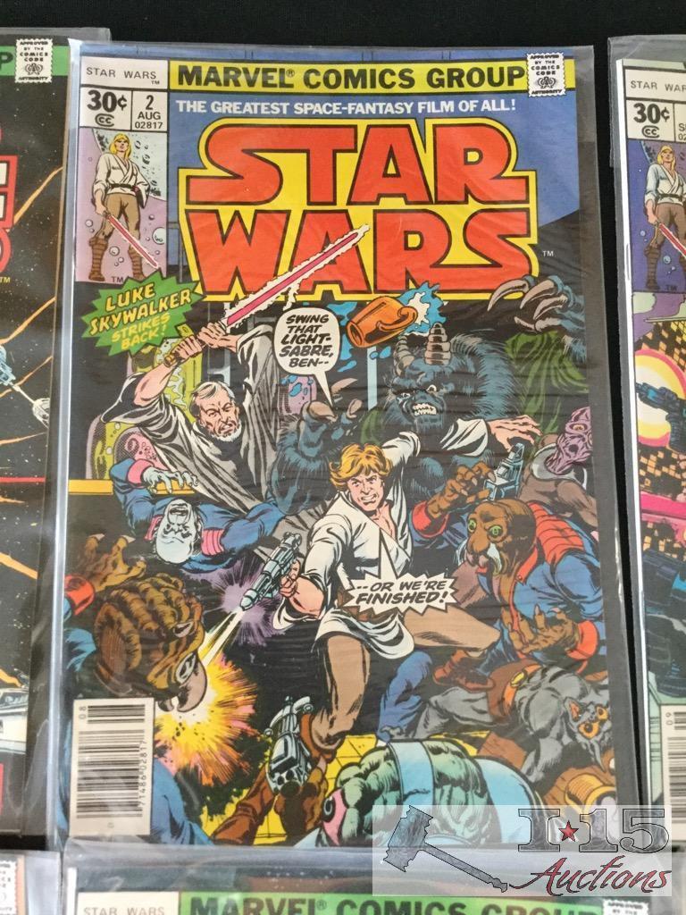 Marvel Star Wars Comic Books, Issues No. 1-6 Consecutive